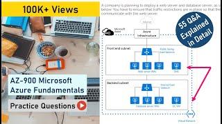 AZ-900 Exam Questions and Answers [Explained in Detail] | Microsoft Azure Fundamentals Cert | 2023