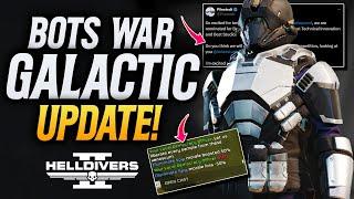 Helldivers 2 NEW Galactic War Update! NEW Big Bots Major Order!