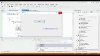 Transactions in Visual Studio - Commit and Rollback