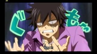 Fairy Tail Gray Fullbuster Funny Angry Reaction