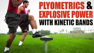 Speed Training Plyometrics Explosive Power with Kinetic Bands | Football Resistance Training Workout