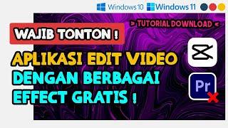 APLIKASI EDITING VIDEO GRATIS & RINGAN (Tanpa Watermark) DI LAPTOP WINDOWS 11/10 | DOWNLOAD CAPCUT