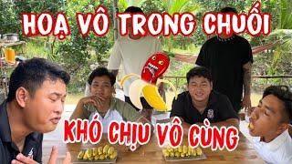 TNB -  Bé Ba Biến Team Thành Khỉ Ăn Chuối Và Combo Nước Mặn Chuối Cay