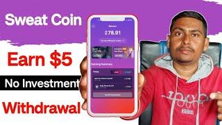 sweatcoin se paise kaise kamaye | sweatcoin se paise kaise nikale | Sweat Coin App