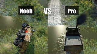 Snowrunner Pro vs Noob