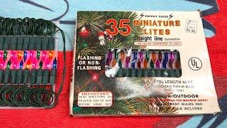 Kmart 35 Multi Colored Christmas Light Set