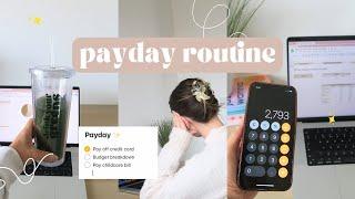  PAYDAY ROUTINE | Budget for July with me, expenses breakdown & how I manage my income