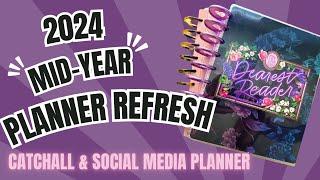 MID-YEAR PLANNER SETUP REFRESH | CATCHALL & SOCIALMEDIA