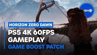 HORIZON ZERO DAWN RUNNING AT 4K, 60FPS ON PS5 | PlayStation 5