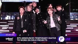 BTS announces temporary hiatus to work on solo projects