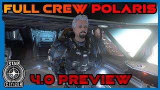 Taking A Polaris to Pyro w/ Full Crew - Star Citizen 4.0