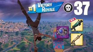 37 Kills Solo Vs Squads Win Full Gameplay (Fortnite Chapter 5 Season 2 Zero Build)