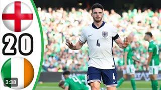 Ireland vs England 0-2 || All Goals & Extended Highlights | UEFA Nations League 2024