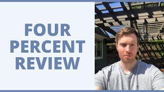 Four Percent Review - Should You Become A Paying Member?