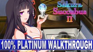 Sakura Succubus 2 Platinum Walkthrough  | Easy 3 minute Platinum - Crossbuy PS5 & PS4