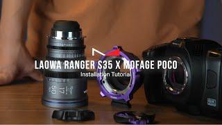 Laowa Ranger s35 X Mofage Drop-in filter | Installation Tutorial