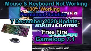 How to Fix Mouse and Keyboard Not Working in Free Fire Gameloop After 7 December 2020 Update