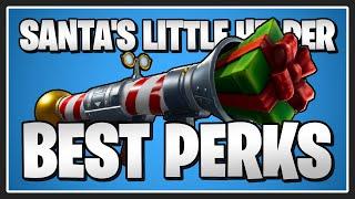 The BEST PERKS for the Santa's Little Helper in Fortnite Save the World!