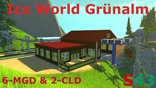 Ice World Grünalm: Von Roll 6-MGD & Garaventa/Leitner 2-CLD in Scrap Mechanic