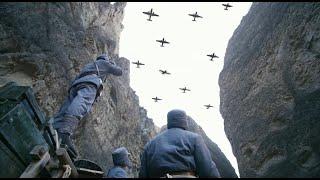 Anti-Jap Film! Jap  air raid，China soldier Stay calm in the face of danger Shoot down an enemy plane