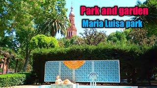 Seville Spain maria luisa Park and Garden walking tour