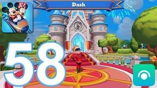 Disney Magic Kingdoms - Gameplay Walkthrough Part 58 - Level 24-25, Dash (iOS, Android)