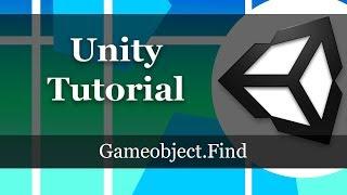 GameObject.Find Function - Beginner - Unity Tutorial