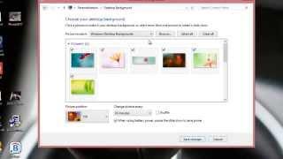 How To change Windows 8 Desktop Background