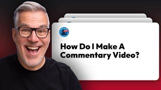 How To Make A Commentary Video in Ecamm Live