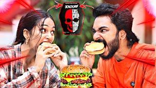 തോറ്റാൽ FULL JOLOCHIP കഴിക്കണം  BURGER EATING CHALLENGE l UNBOXINGDUDE l