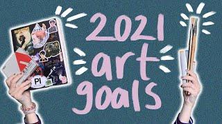  my 2021 art resolutions 