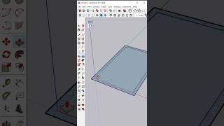 Smart Offset In SketchUp  #shorts #sketchup #3dmodeling #cad #3d #designgorhythm