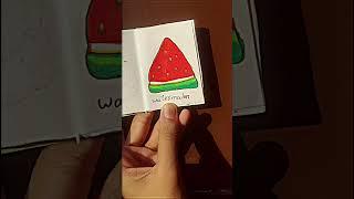 #Watermelondrawing#DIY #Handmade#Homemade#Vanya #Publicfuture#Art#Sketch #Colourful#Mini#Fruitshorts