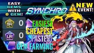 Farm Gems in Synchro Festival - Easiest, Cheapest (0 SR 0 UR) & Fastest Shiranui Deck - Master Duel.