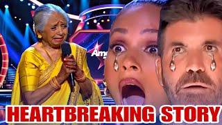 80-Year-Old Indian Woman Shares Heartbreaking Story Before Stunning AGT Dance Performance