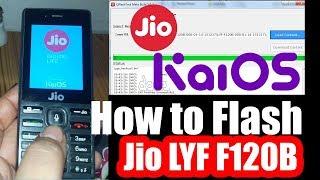 How to Flash Jio LYF F120B KaiOS