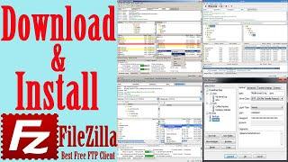 How to Download and Install FileZilla.