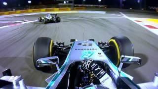 Rosberg v Hamilton, 2014 Bahrain Grand Prix | F1 Classic Onboard