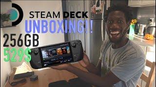 VALVE STEAM DECK 256GB UNBOXING/FIRST IMPRESSIONS BY @TIMMARAUX #steamdeck #gaming