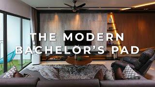 Futuristic Bachelor Pad | APARTMENT TRANSFORMATION | Modern Home Interior Design | High Altitude