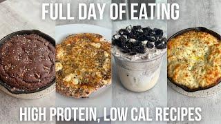 Full Day of Eating ONLY FitFoodAE Recipes | High Protein, Low Calorie