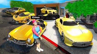 Ich KLAUE alle QUADRILLIONÄR AUTOS in GTA 5 RP!