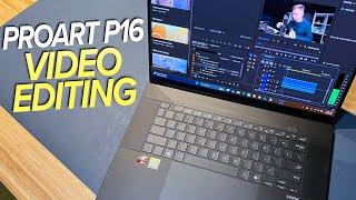 ProArt P16 REAL WORLD Video Editing Test | RTX 4070