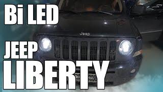 Улучшение освещения и стиля автомобиля Jeep Liberty | Автооптика