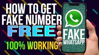 How to create Fake WhatsApp Account with FREE NUMBER Android | Fake Whatsapp Account App 2021