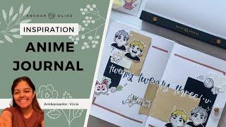 Anime Bullet Journal Cover Set Up PLAN WITH ME | 2023 Bullet Journal