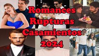 CUERNOS, Corazones Rotos, Nuevos Romances y Casamientos de los FAMOSOS durante el 2024