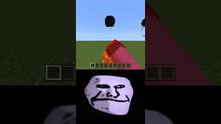 Minecraft Logic 22At Different Levels #trollface #viral #short #subscribe #trend #minecraft #shorts