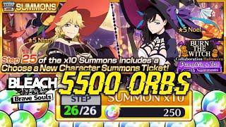 BTW BURN THE WITCH Collaboration Halloween Pumpkin & Bat Zenith Summons || BLEACH BRAVE SOULS