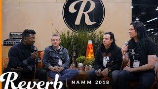 Metal Guitar Builders Panel at the Reverb Booth | Winter NAMM 2018